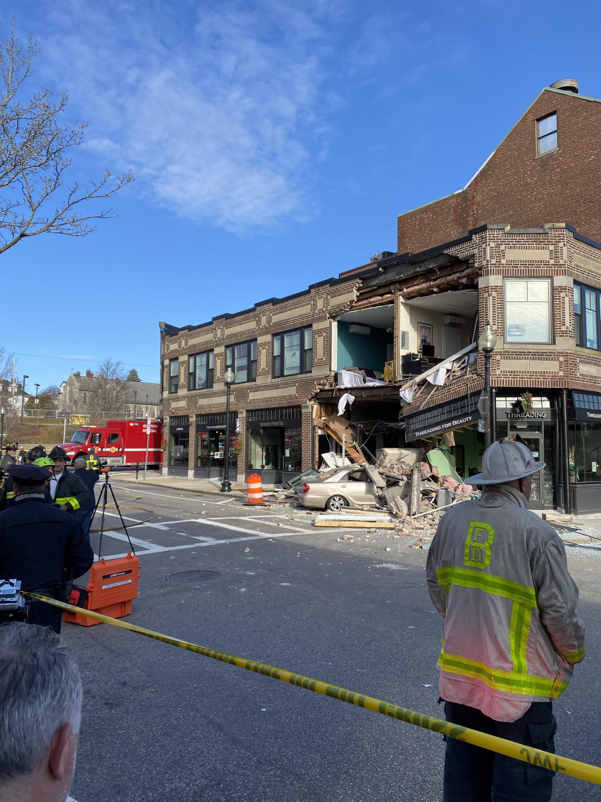 Belgrade/Corinth Building Crashed Into First Order of Business Help Building’s Occupants